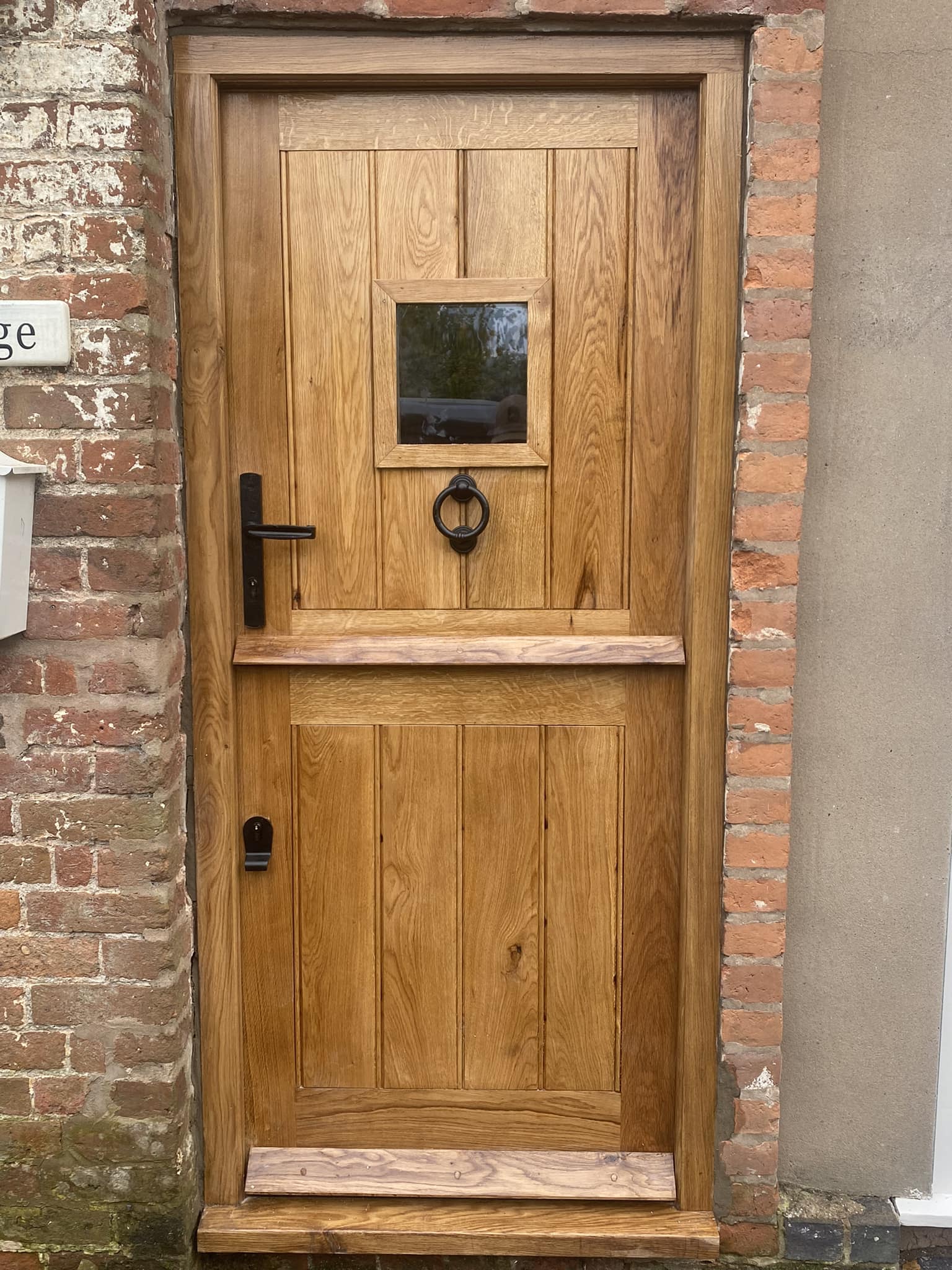 Oak stable door